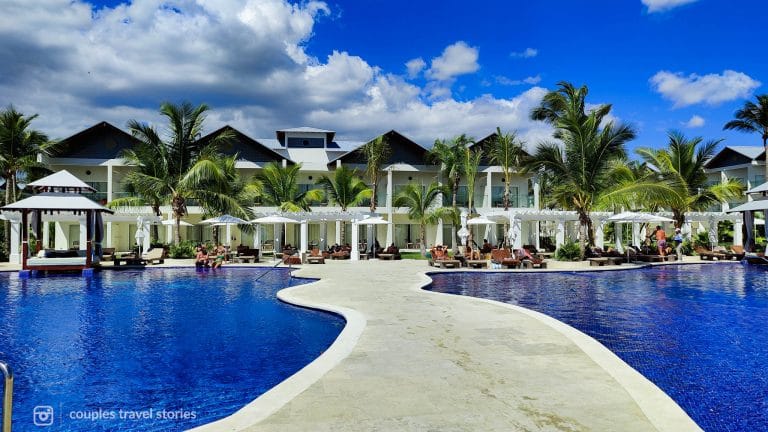 Staying in an all-inclusive hotel for free, Hilton hotel credit from travel hacking credit cards.