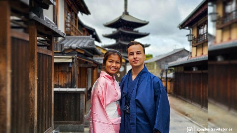 Top couple's destination is Kyoto, Japan
