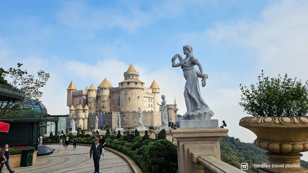 French Village and castle at Ba Na Hills