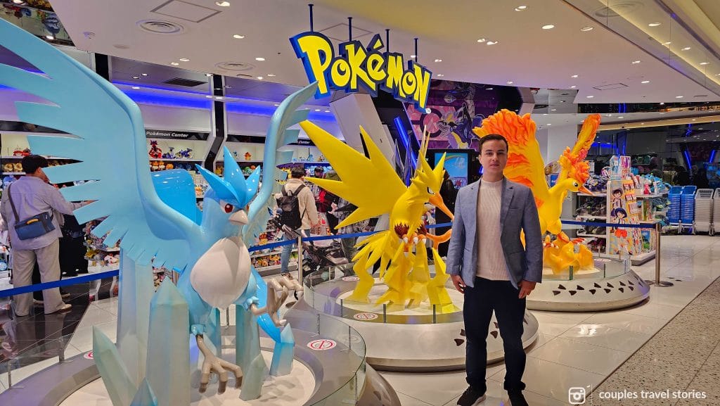 Life-size figures in Pokemon Center, Osaka, Japan