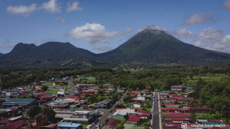 Arenal Volcano view from La Fortuna