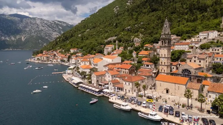 Perast Montenegro on the Bay of Kotor