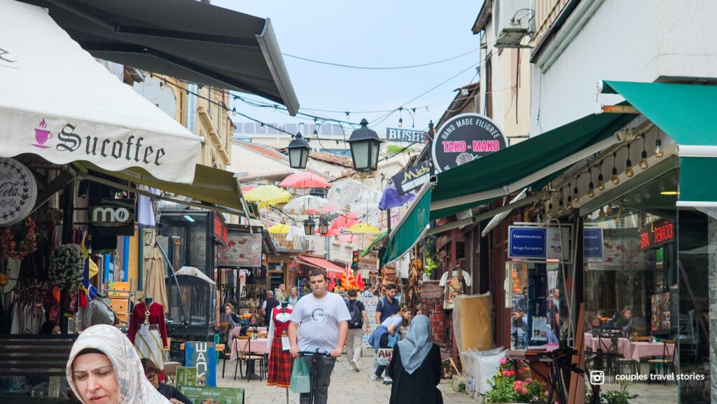 Skojpe Old Bazaar in North Macedonia