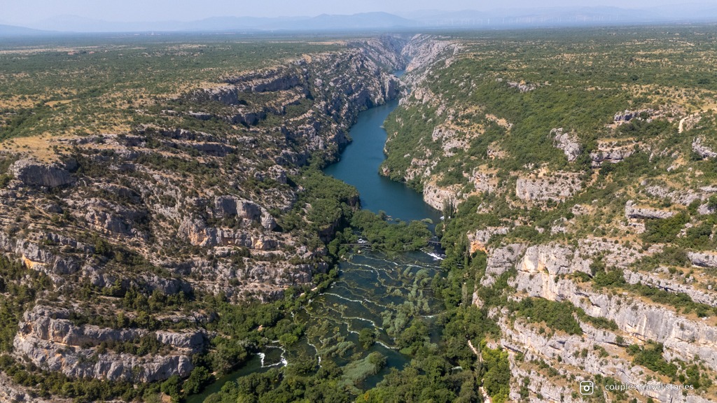Krka National Park necklaces near Roski waterfall Croatia