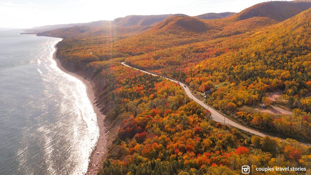 HIghlands National Park in Cape Breton Island in the fall