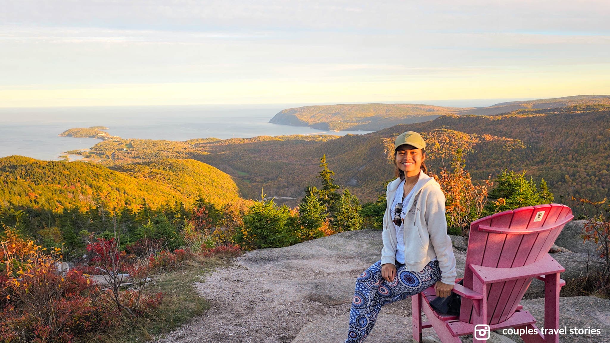 Franey Trail in Cape Breton Island in the fall