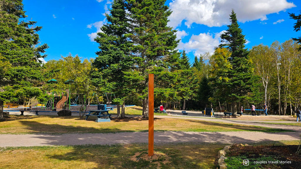 Hopewell Rocks Provincial Park playground