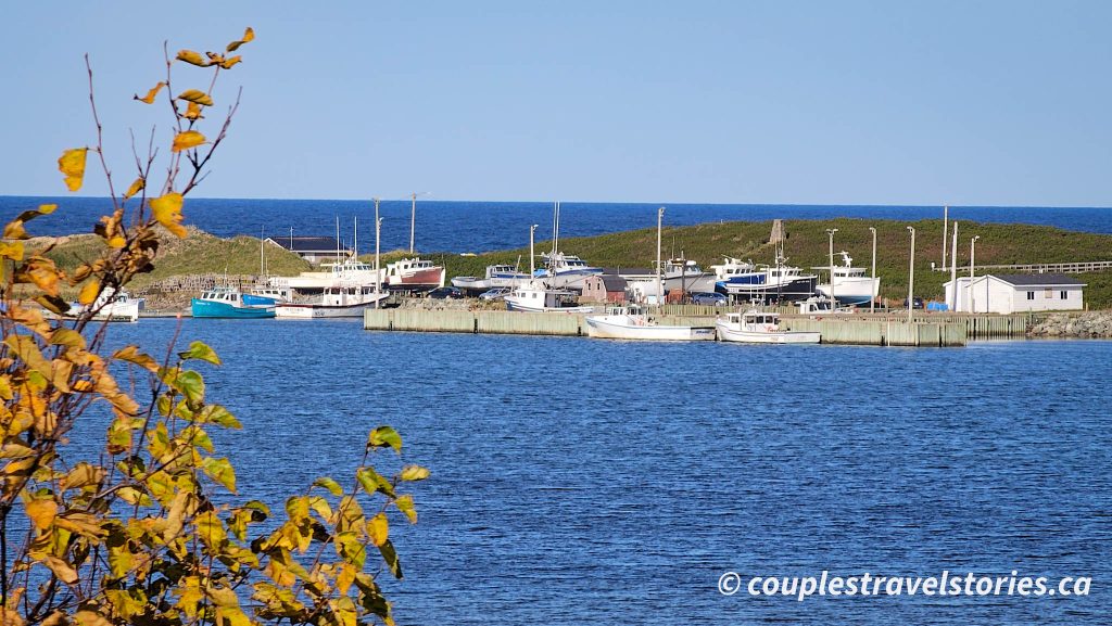 View of inverness harbour from inverness nova scotia coastal trail