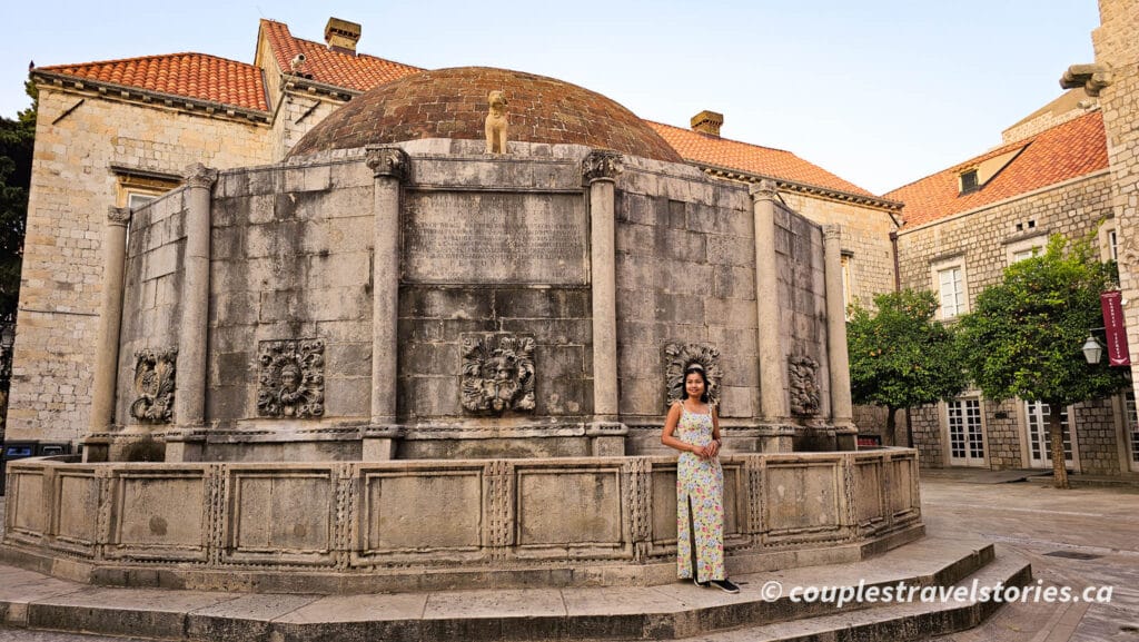 Onofrio's Large Fountain in Dubrovnik Old Town